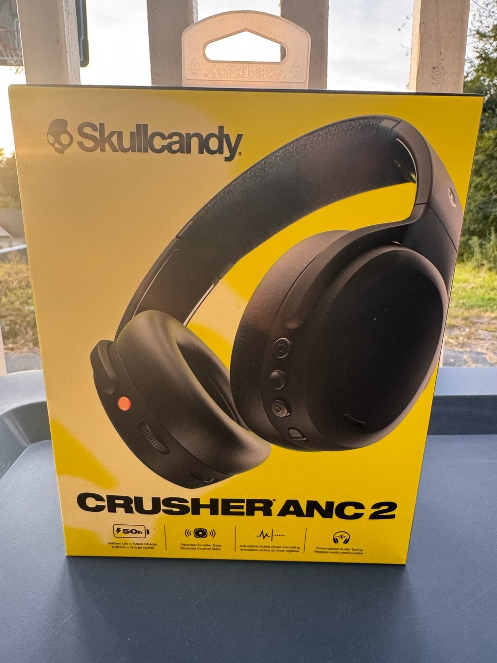 Skullcandy Crusher ANC 2 Wireless Headphones True Black NEW SEALED